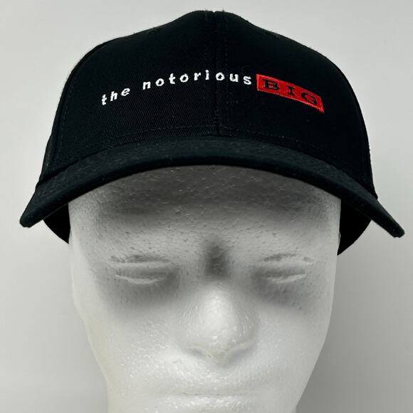 The Notorious BIG Hat Baseball Cap Biggie Smalls Rap Hip Hop Snapback Black - Picture 2 of 9